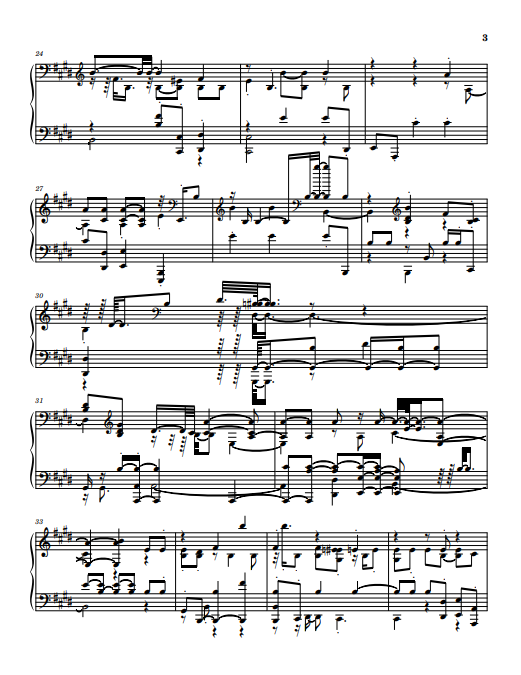 Example quantized sheet music output pg 3